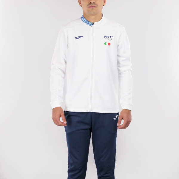 Tute Tennis Uomo Joma FITP Pre Game Print Tuta  White/Royal/Navy SW10800D2201