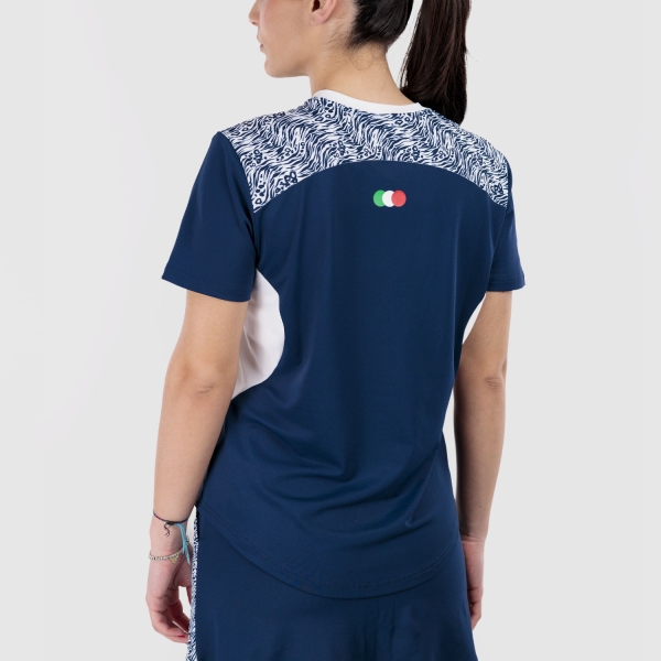 Joma FITP Print Maglietta - Navy/White
