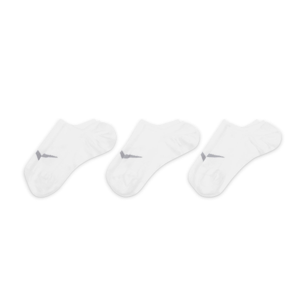 Nike Everyday Plus Lightweight x 3 Calze - White/Wolf Grey