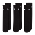 Nike Everyday Crew x 3 Calcetines Niños - Black/White