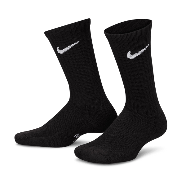 Calcetines de Tenis Nike Everyday Crew x 6 Calcetines Ninos  Black/White SX6910010