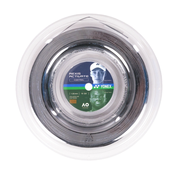 Cordaje Multi-Filamento Yonex Rexis Activate 1.30 Bobina 200 m  Black TRA1302N
