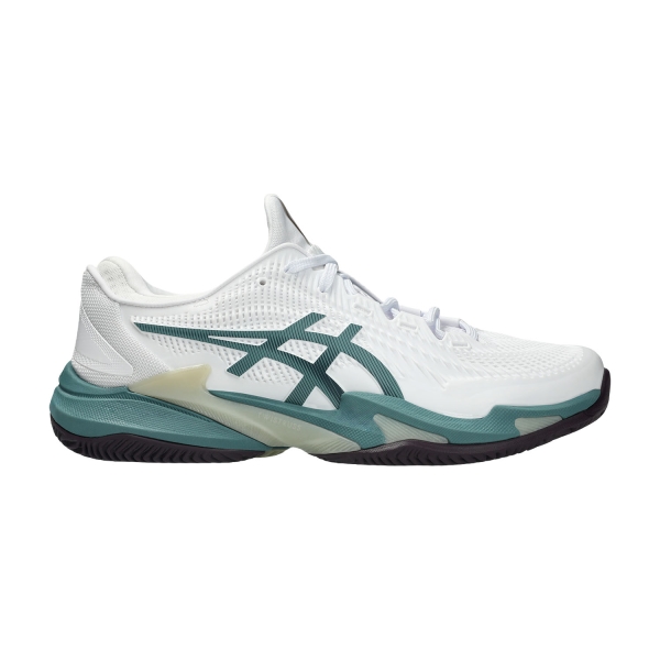  ASICS Court FF 3 Clay  White/Foggy Teal 1041A371107