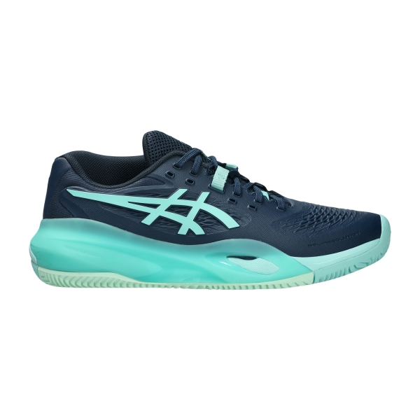 Men`s Tennis Shoes ASICS Gel Resolution X Clay  Night Sky/Illuminate Mint 1041A485404