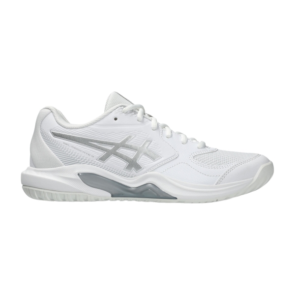 Calzado Tenis Mujer ASICS Gel Dedicate 9 White/Pure Silver 1042A316101