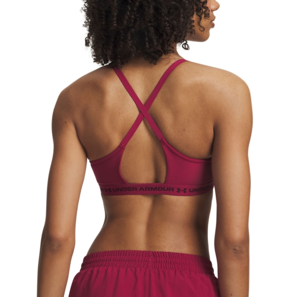 Under Armour Crossback Low Reggiseno Sportivo - Claret/Ox Blood