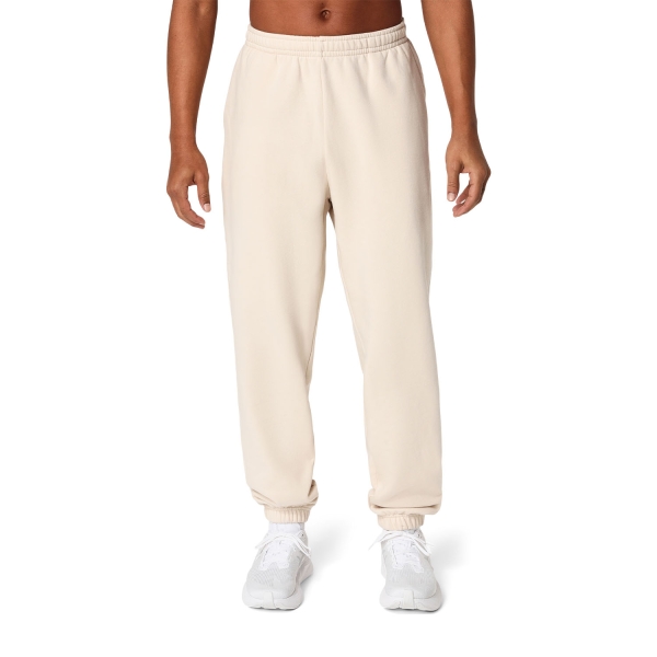 Men's Tennis Pants and Tights ASICS Fleece Pants Oatmeal 2031F336250