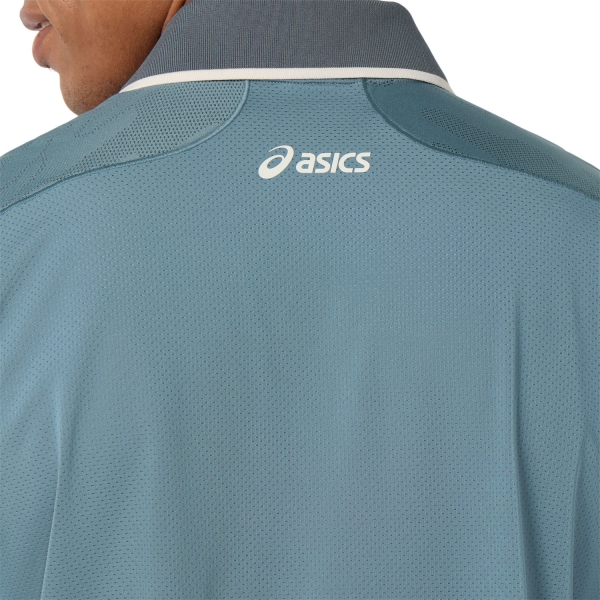 ASICS Match Jacquard NY Polo - Foggy Teal