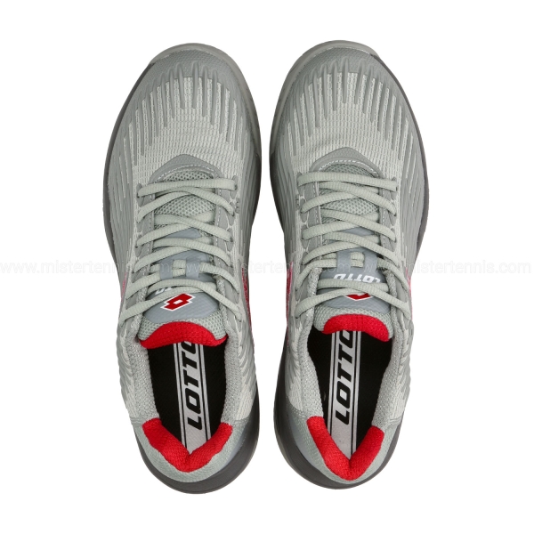 Lotto Mirage 200 II PRT SPD - Cool Gray 7U/Poinsettia Red