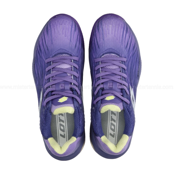 Lotto Mirage 200 II PRT Clay - Future Violet/All White/Paisley Purple