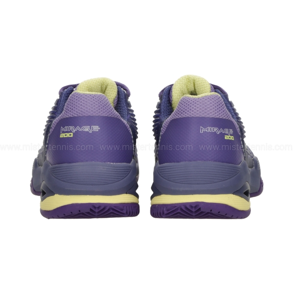 Lotto Mirage 200 II PRT Clay - Future Violet/All White/Paisley Purple