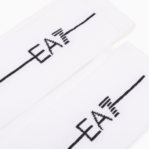 EA7 Pro x 2 Calze - Bianco