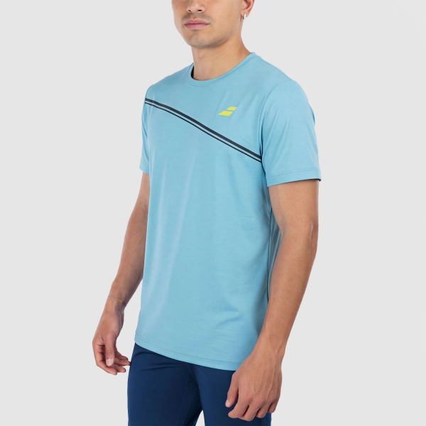Maglietta Tennis Uomo Babolat Compete Maglietta  Scuba Blue 2MF260144070