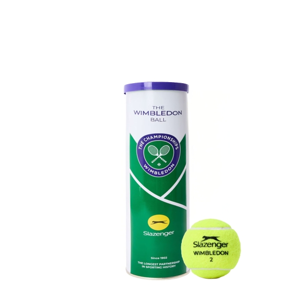 Slazenger Wimbledon - 3 Ball Can