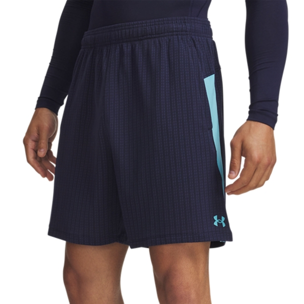 Pantalones Cortos Tenis Hombre Under Armour Tech Vent Jacquard 7in Shorts  Midnight Navy/Fresco Blue 60137950410