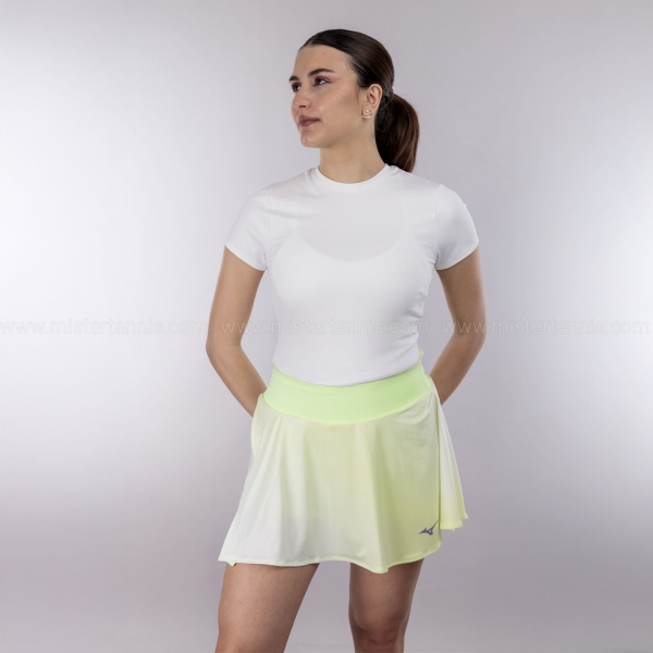 Mizuno Graphic Falda - Lime Pulp