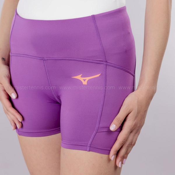 Mizuno Flex 4in Shorts - Dahlia