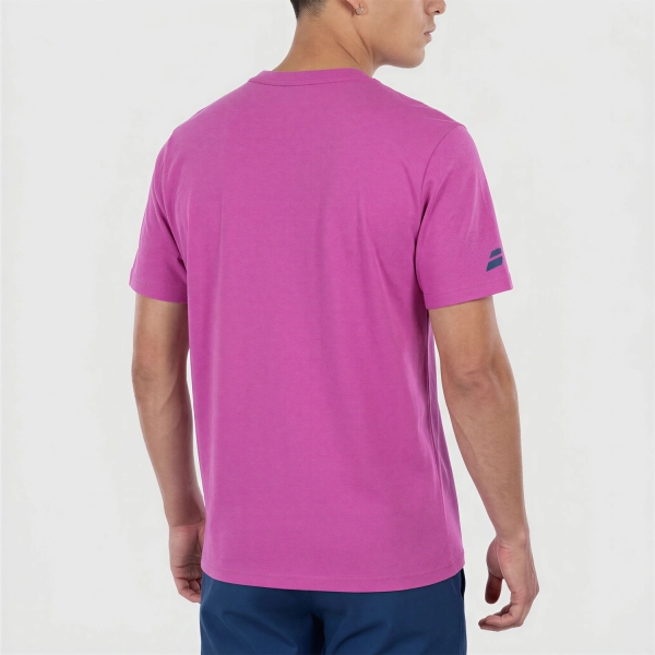 Babolat Juan Lebrón Logo Maglietta - Raspberry