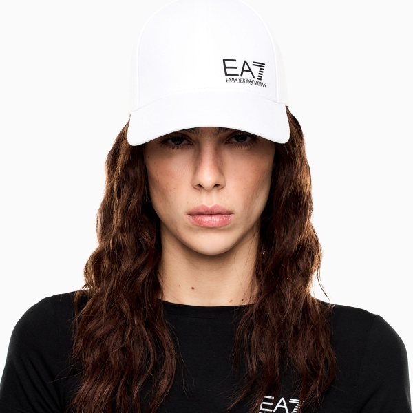 EA7 Train Core Cappello - White/Black