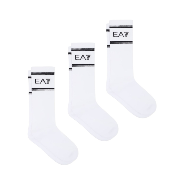 Calze Tennis EA7 Dynamic x 3 Calze  White 7X000381AF18572M0066