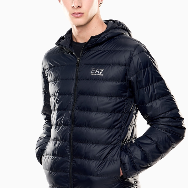 EA7 Core Identity Pro Men's Tennis Jacket - Armani Blue