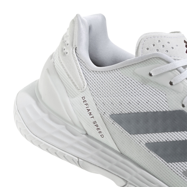 adidas Defiant Speed 2 - FTWR White/Tech Grey Metallic/Maroon