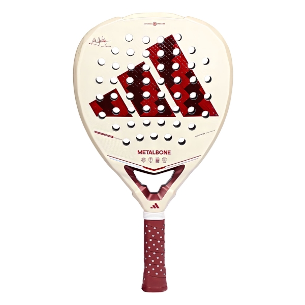 Racchetta Padel adidas Metalbone adidas Metalbone Reserve Padel Burgundy/White AR1AB5U69