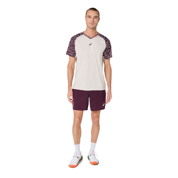 ASICS Court Pro 7in Shorts - Dark Aubergine
