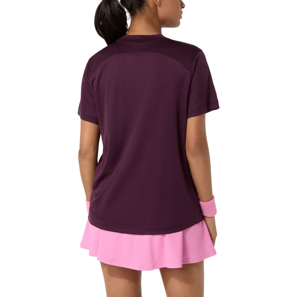ASICS Court Pro T-Shirt - Dark Aubergine