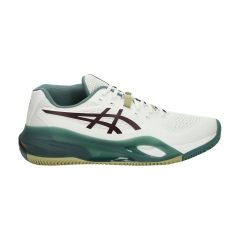 ASICS Gel Resolution X Clay - White/Dark Aubergine