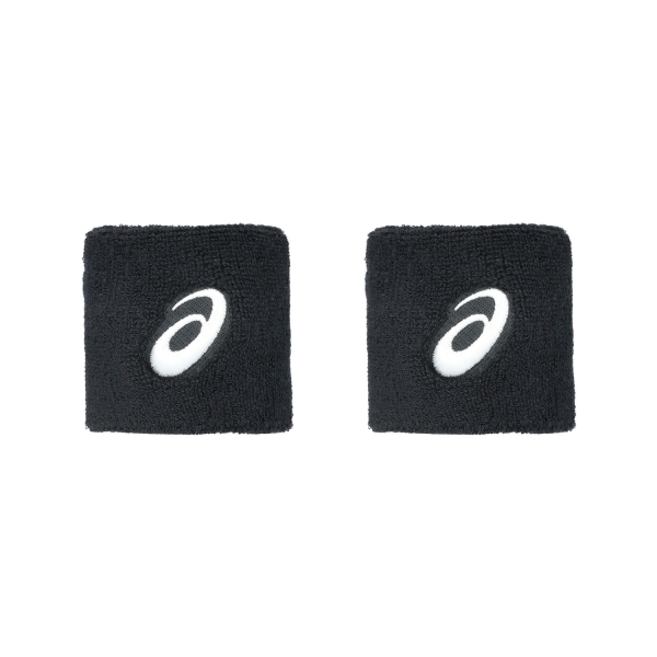 Tennis Wristbands ASICS Performance Small Wristbands  Performance Black 3043A143001