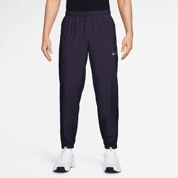 Men's Tennis Pants and Tights Nike DriFIT Form Pants  Purple Dynasty/Black/Reflective Silver FB7497525