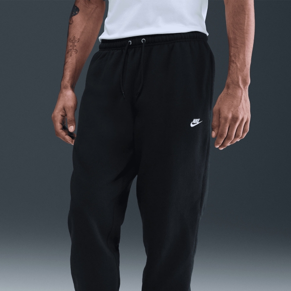 Nike Club Fleece Pants - Black/White