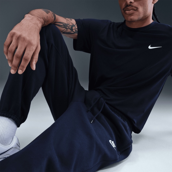 Nike Club Fleece Pants - Obsidian/White