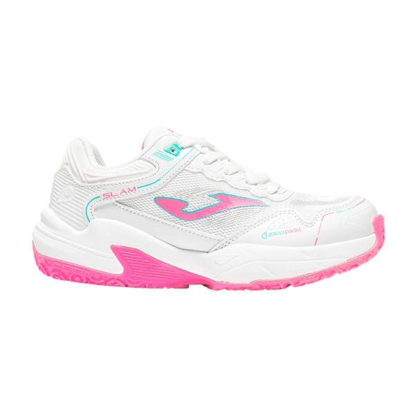 Scarpe Padel Joma Slam Bambini  White/Pink JSLAMS2632OM