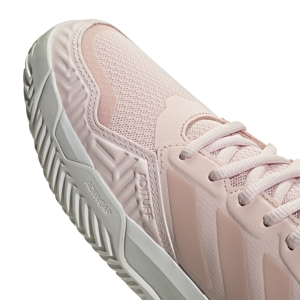 adidas Courtjam Control 3 - Wonder Quartz/Crystal White