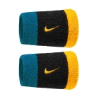 Nike Swoosh Classic Polsini Lunghi - Black/Green Abyss/University Gold Nike Swoosh Classic Polsini Lunghi - Black/Green Abyss/University Gold