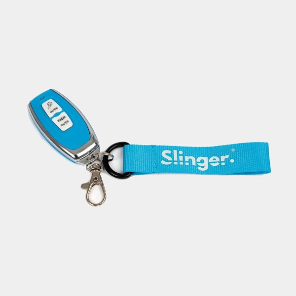 Slinger Bag Tournament Pack Ball Shooter Machine - Light Blue/Black