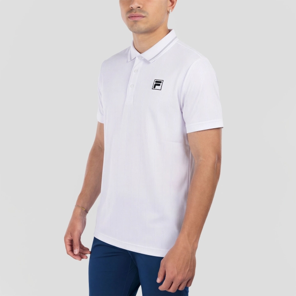 Polo Tenis Hombre Fila Corvin Polo  White TFM252230001