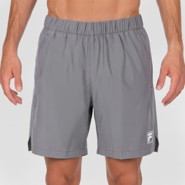 Pantalones Cortos Tenis Hombre Fila Zayn 5in Shorts  Gray Flourite TFM2526088030