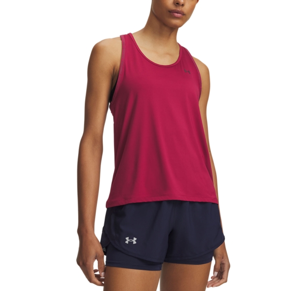 Canotte Tennis Donna Under Armour Tech Knockout Canotta  Claret/Ox Blood 13898510622