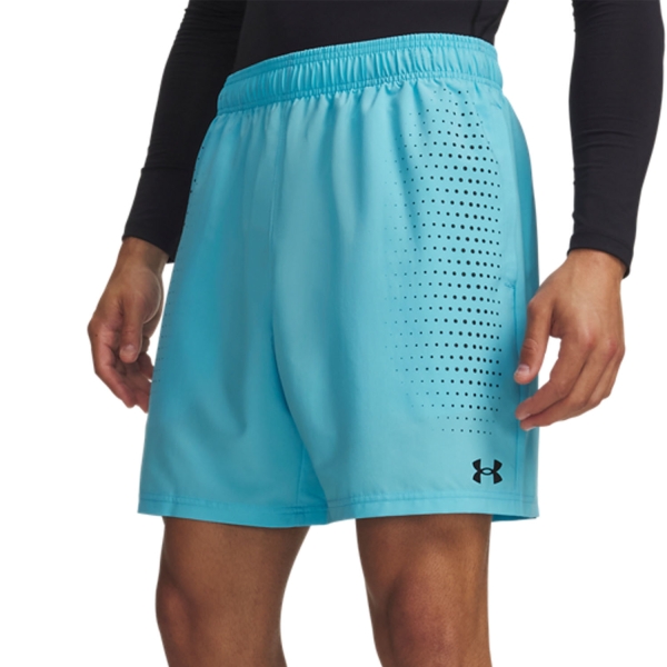 Pantaloncini Tennis Uomo Under Armour Tech Play 7in Pantaloncini  Fresco Blue/Black 60098320481