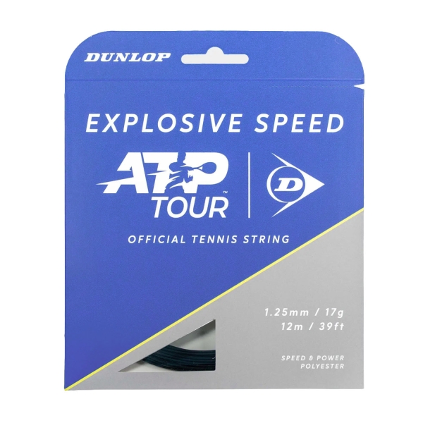Corda Monofilamento Dunlop Explosive Speed 1.25 Set 12 m  Black 10364964