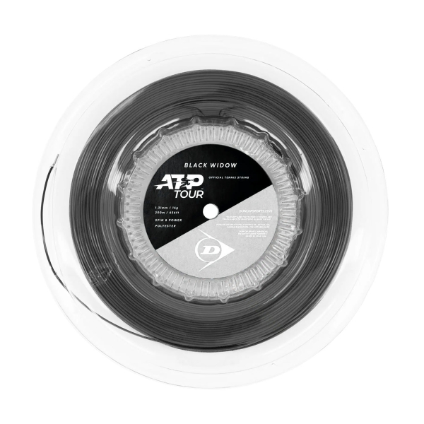 Monofilament String Dunlop Black Widow 1.31 200 m Reel  Black 10365021