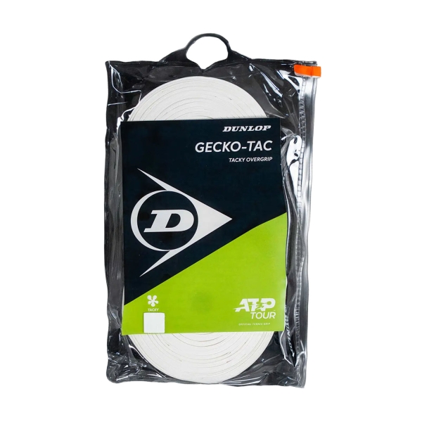 Overgrip Dunlop GeckoTac Overgrip x 30  White 10369626
