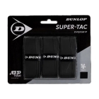 Dunlop Super Tac Overgrip x 3 - Black Dunlop Super Tac Overgrip x 3 - Black