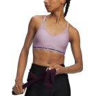 Under Armour Crossback Low Sports Bra - Mauve Pink/Purple Echo Under Armour Crossback Low Sports Bra - Mauve Pink/Purple Echo