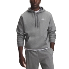 Under Armour Rival FLC Sudadera - Castlerock Light Heather/White