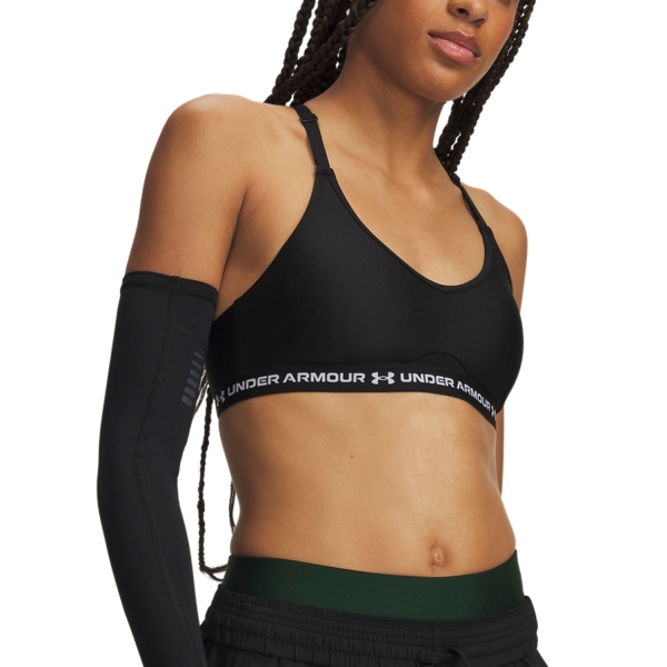 Bra e Intimo Donna Under Armour Crossback Low Strap Reggiseno Sportivo  Ultimate Black/White 60169440008