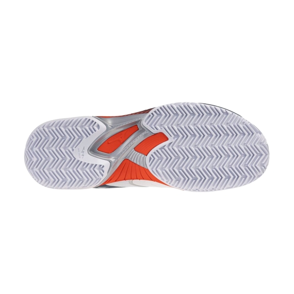 Mizuno Wave Exceed Court Clay - White/Insignia Blue/Orange
